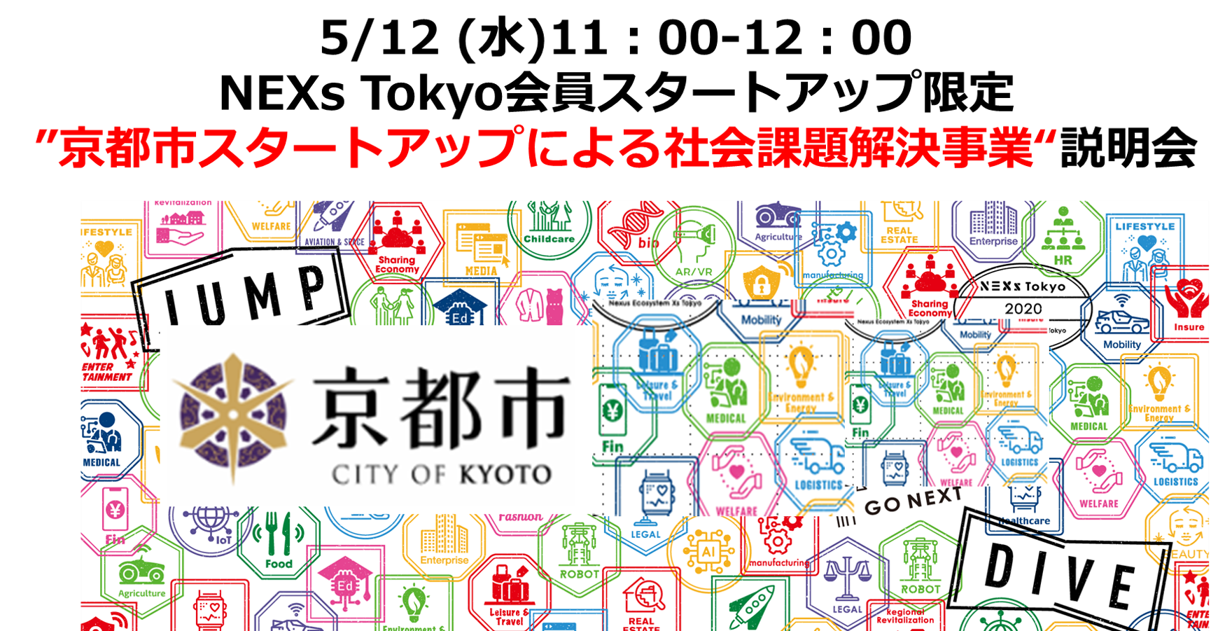パートナー事業説明会～京都市スタートアップによる社会課題解決事業（補助事業）」事業説明会～