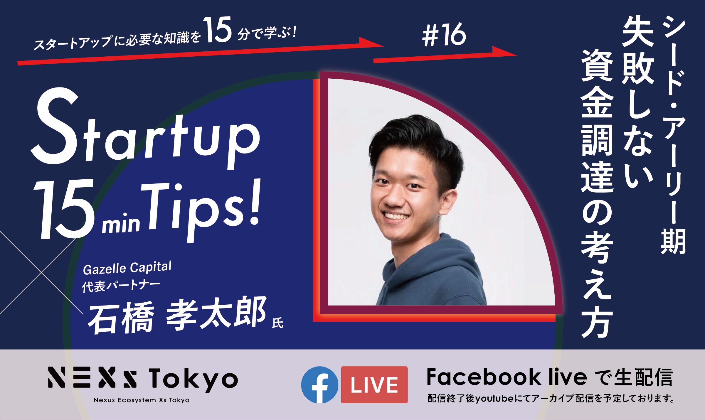 Startup 15min Tips!〜シード・アーリー期　失敗しない資金調達の考え方〜